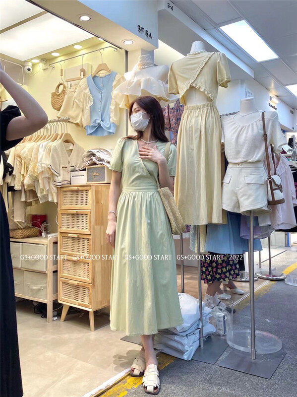 New in early summer! [star style] Korean lady dress