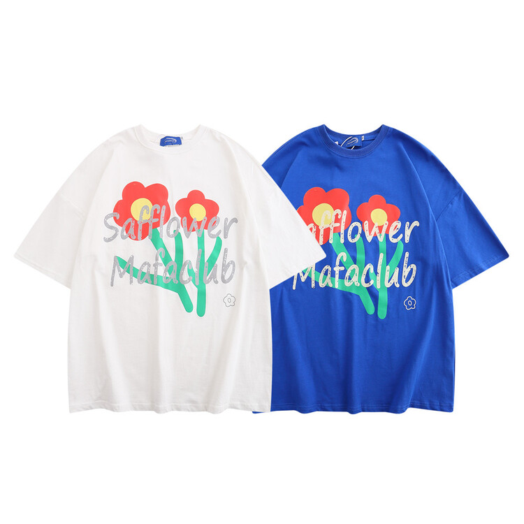 New in early summer! [INS error] Korean casual printing men's and women's short sleeve T-shirt t2326# hyy