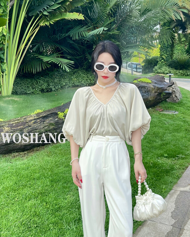 [woshang woshang] light mature style, minimalist and small clothes 1258# XYJ