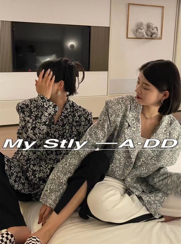 goods in stock! [add] niche and versatile floral suit a020# LSW