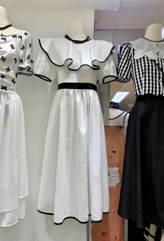 [u.me] Korean lady Ruffle Dress 63629# hjy