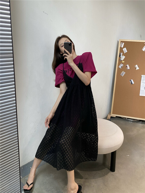 [modern 197] sling Pullover sleeveless dress 5592# GYJ