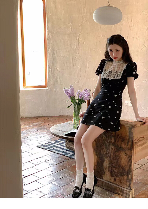[CTH] sweet, gentle and versatile dress 8807# cqw