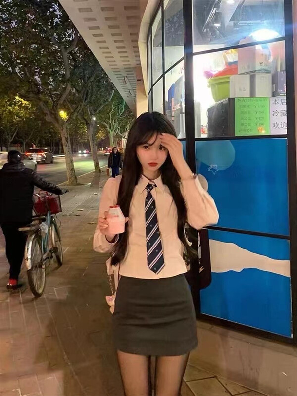 New year in early spring! [MS studio] simple and slim short skirt 7727# PCZ