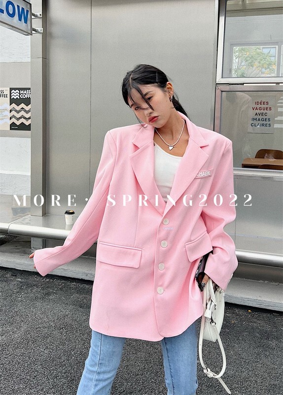 New year in early spring! [more] simple Korean versatile suit 8816# ozq