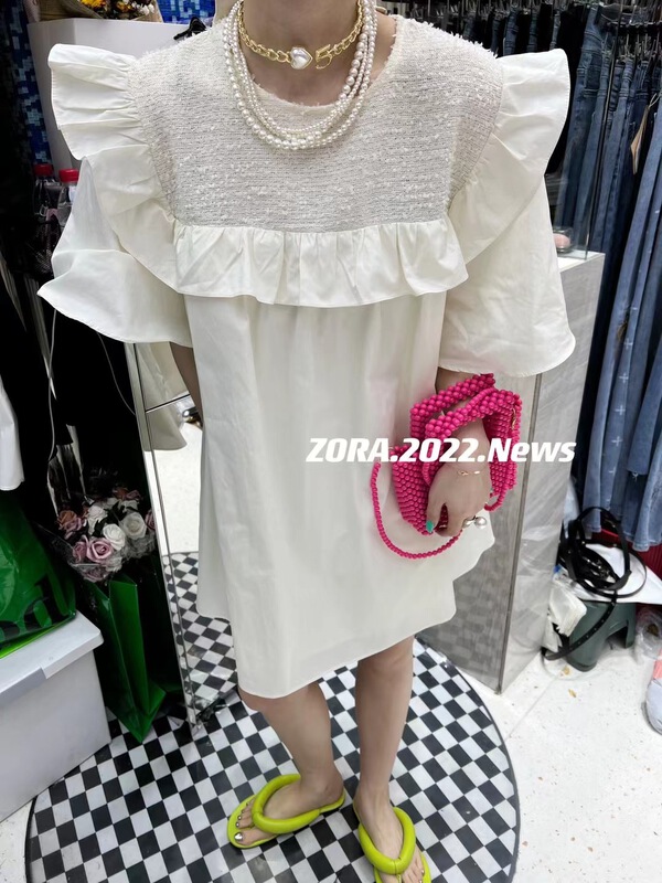[Zola] round neck light familiar style thin dress 3143# LSW