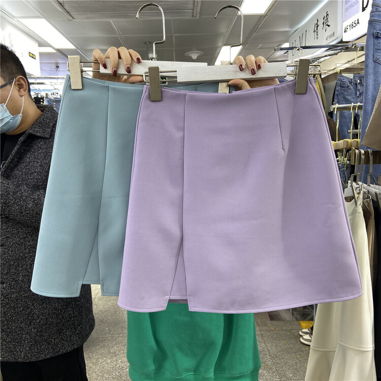 goods in stock! New year in early spring! [Baolin] net fashion Korean skirt 2072# L