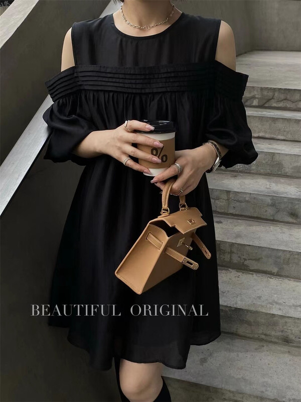 Spot! "B-O" Korean sweet Joker dress 67041# XYJ
