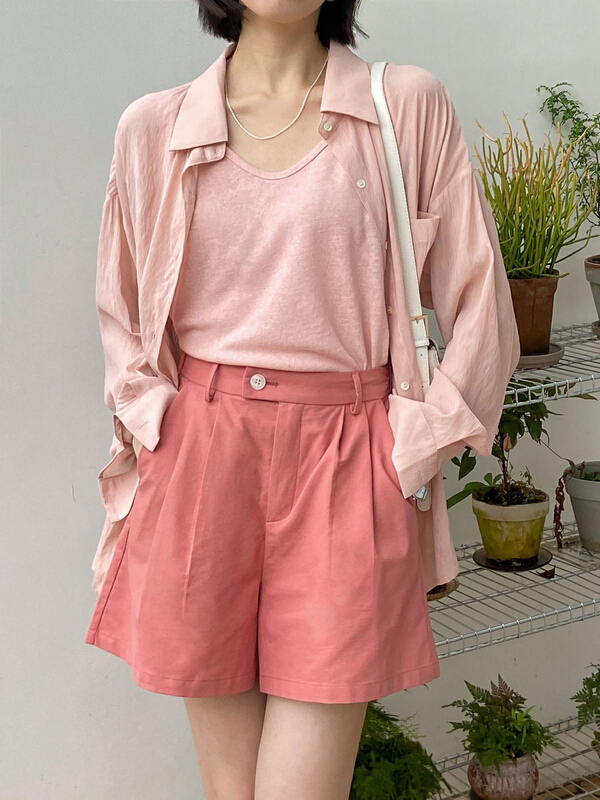 [secondtime] simple and versatile foreign style vest / sling 5219# XJ