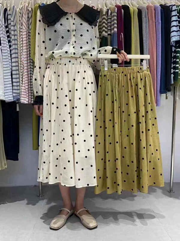 [queen] wave point fashion versatile skirt a990174# ozq