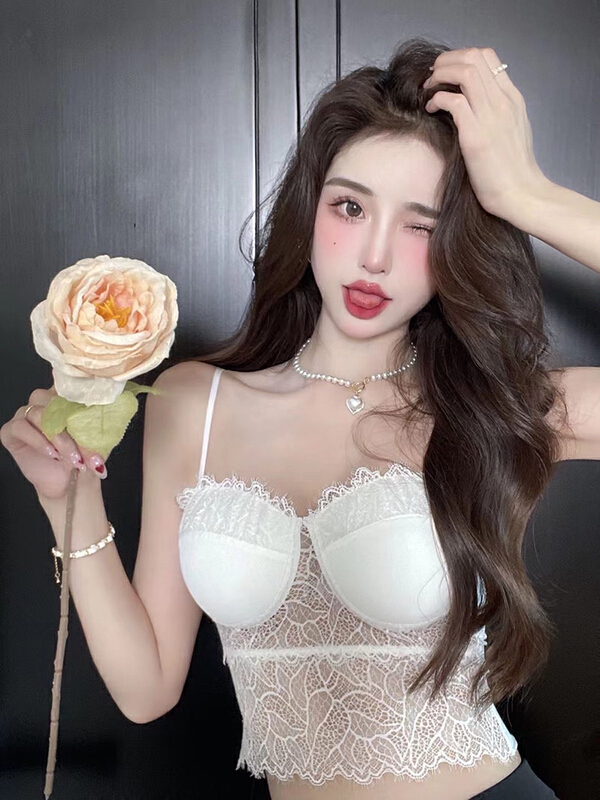 [KD] Lace Sexy Bra with bra and beautiful back 2206# hjy