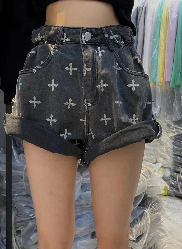 goods in stock! New in early summer! [o not 1] Vintage denim shorts w312# LSW
