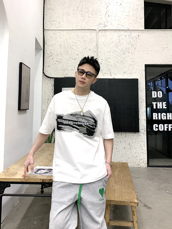 New in early summer! [Binli] round neck loose and versatile short sleeve T-shirt (excluding necklace) j349# ZZL