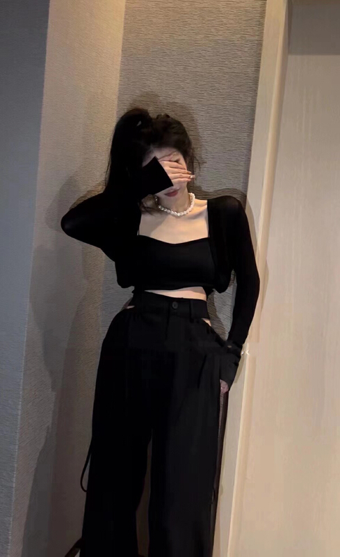 [I do do] Korean simple slim vest / sling 8138-3# cqw