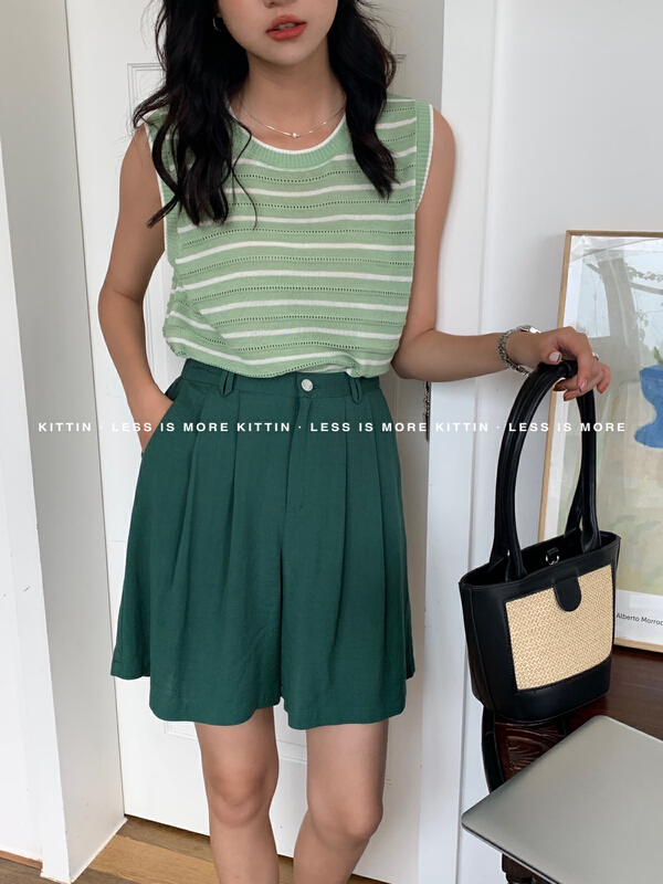 [Kittin] Korean versatile simple casual shorts 968# XYY
