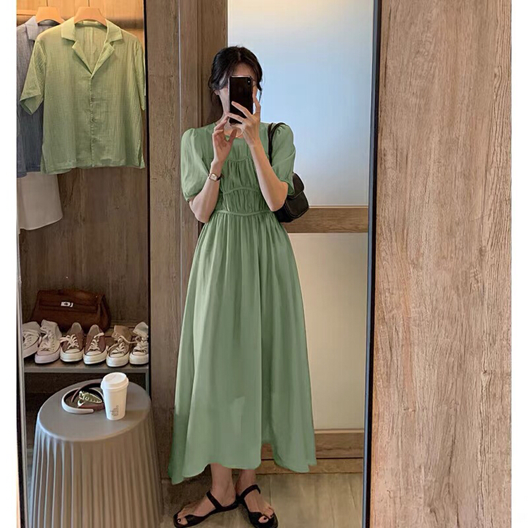 【 bobi 】 French fashion versatile dress 8895# hjy