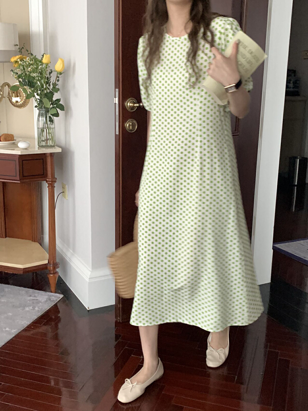 goods in stock! New in early summer! Korean style BLS # loose dress