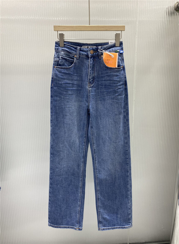 [SMX] casual loose straight jeans 68012# XJ