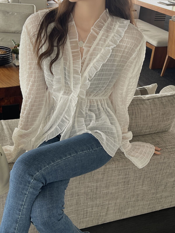 New year in early spring! [VT] Korean style fairy shirt 8651# ozq