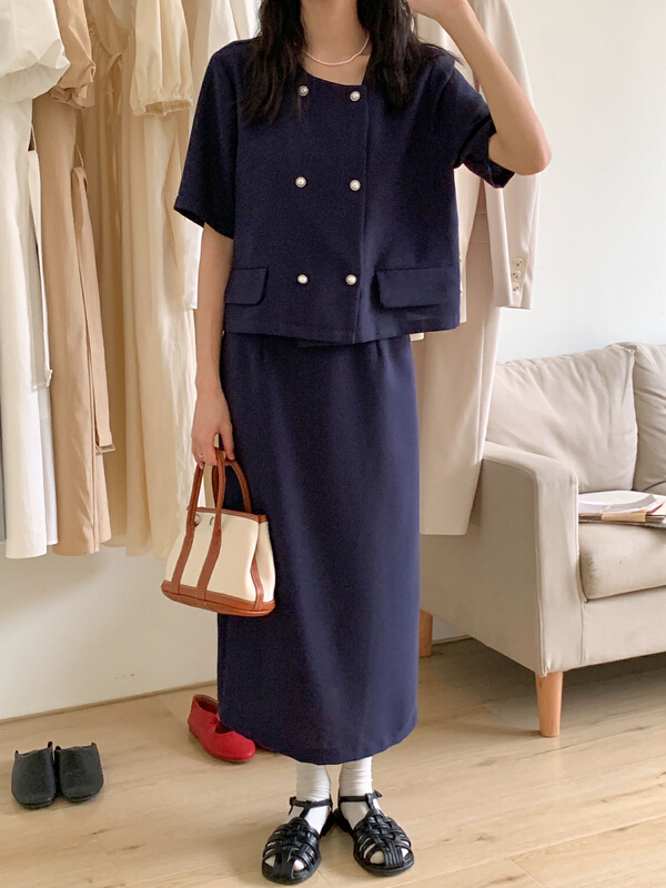 goods in stock! New in early summer! [Tn] Korean version of simple feminine skirt (only selling skirt) q5174# cqw