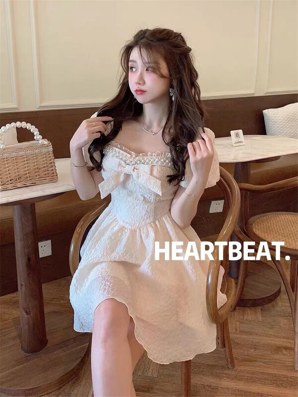[hearteat] French sweet heavy industry nail bead Jacquard Dress 512# zjy