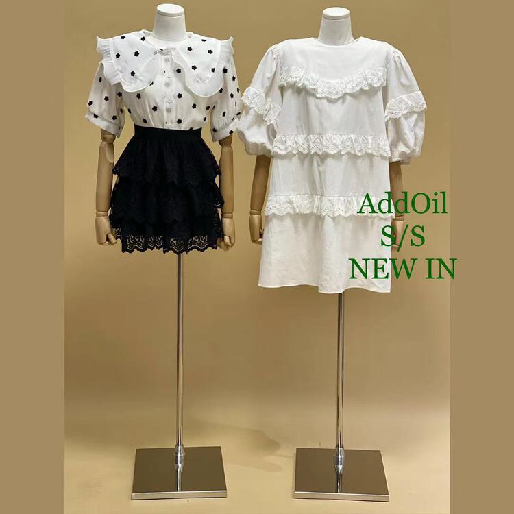 goods in stock! New in early summer! [addoil] lace fashion versatile dress 9997# zxl