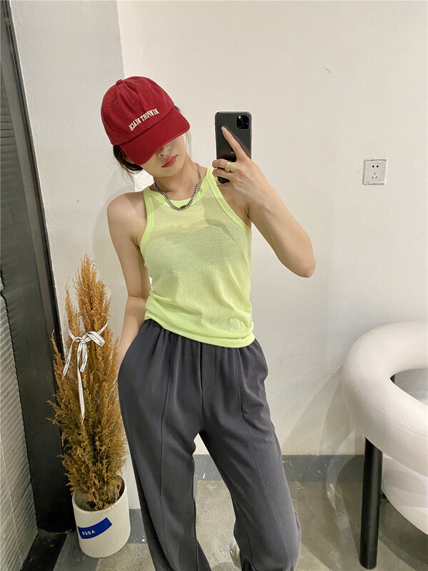 [modern 197] net comfortable Korean vest / sling 1695# zyh