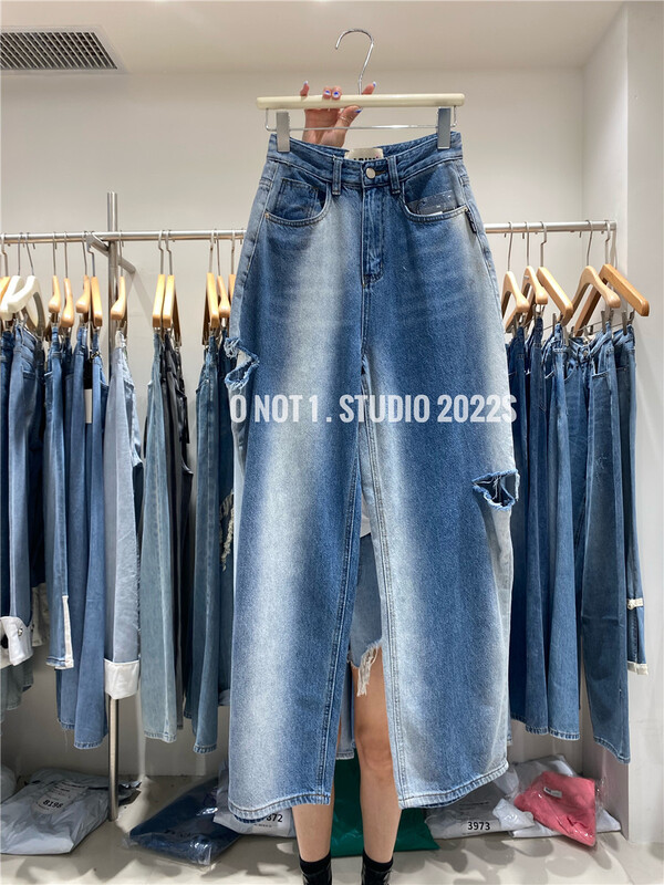[o not 1] wide leg jeans w650# LSW