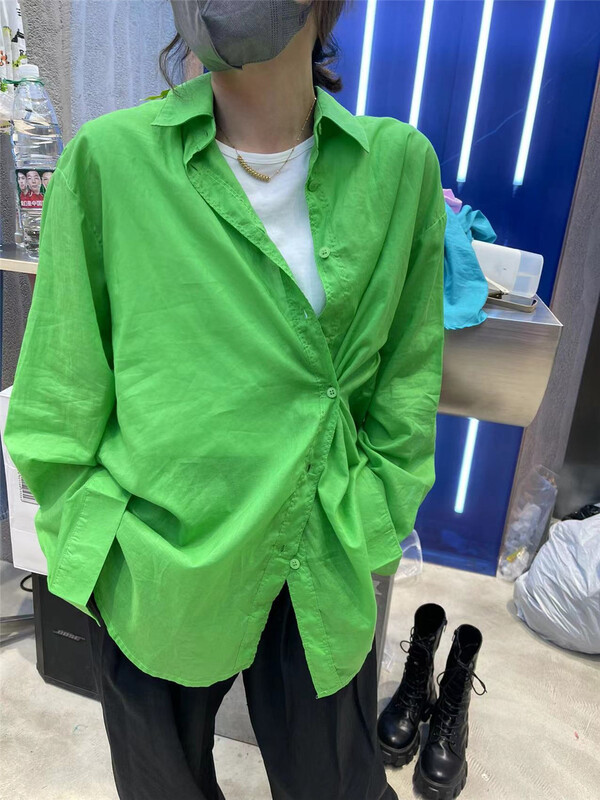 [Xixi studio] solid color versatile sunscreen shirt ys1-9019# XYJ