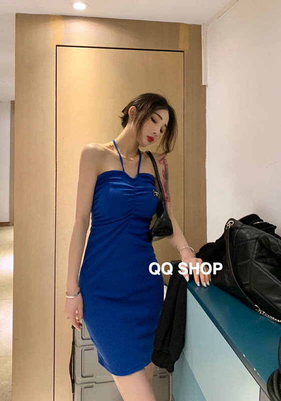 New year in early spring! [QQ shop] European and American bandage dress 86006# ozq