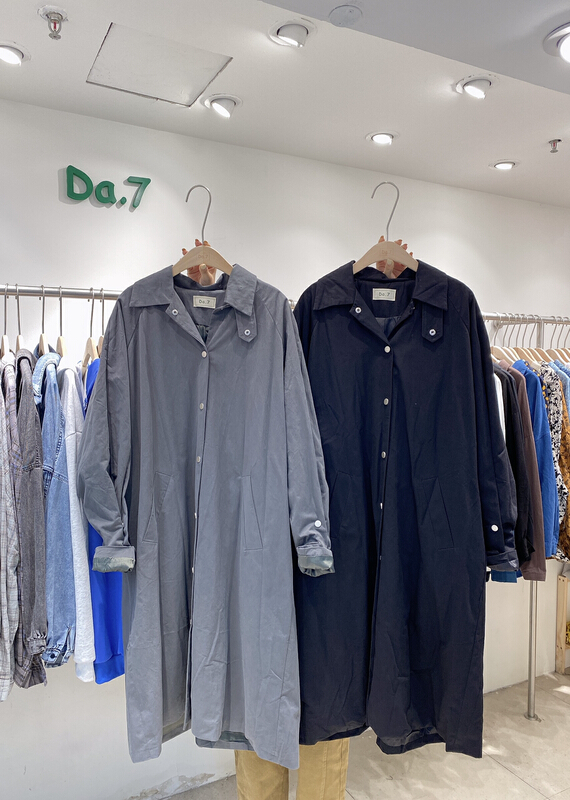 New year in early spring! [da. 7] fashion loose medium length windbreaker 2228-1# LSL