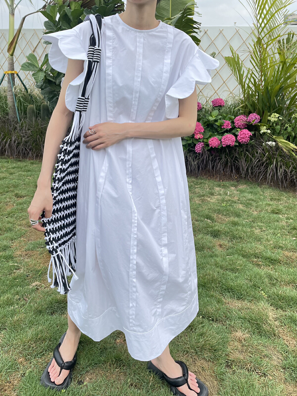 [Bu class] Korean loose and versatile dress 13706# zxl