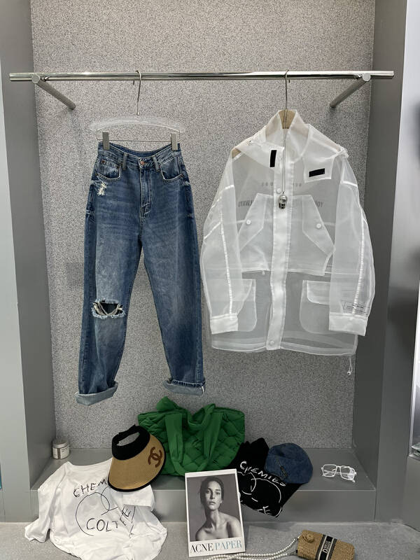[bobo1972] Korean version design of ripped jeans 226666# ozq