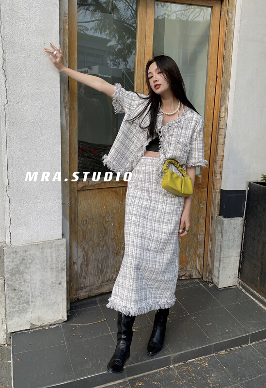 New year in early spring! [MRA] Xiaoxiang style temperament skirt l1076# zxl