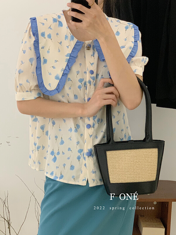 [f one] temperament lady custom large lapel shirt 66063# WPL