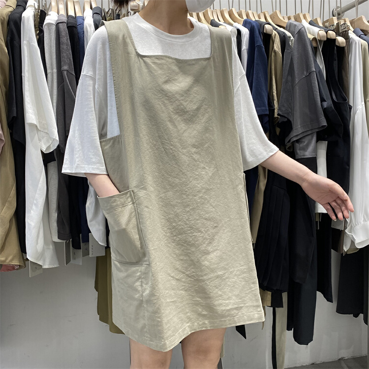 [self] Fang Ling Korean simple dress 7237# LSL