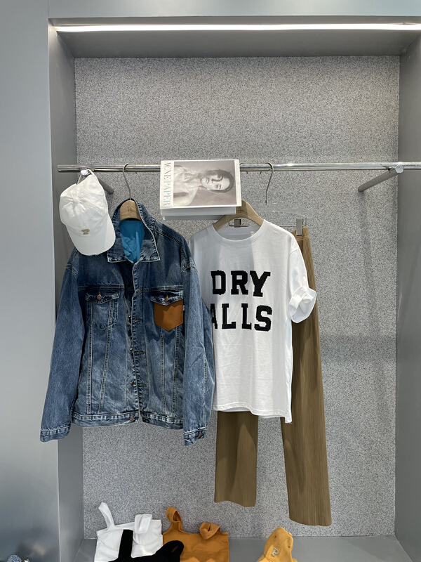 New year in early spring! [bobo1972] single breasted loose and comfortable denim jacket (only selling denim jacket) dy227715# ozq