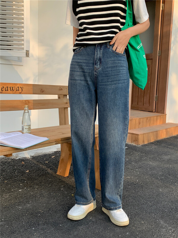 [feeding] Korean loose casual jeans ys2-5818# cqw