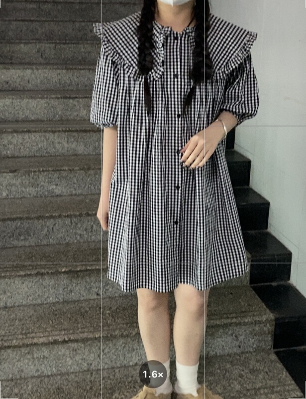 [bathing] large lapel lady dress 1151# L