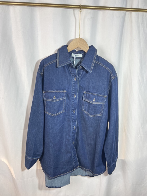 New in early summer! [yspy shop] Korean literary loose denim coat ys2-780# Cl