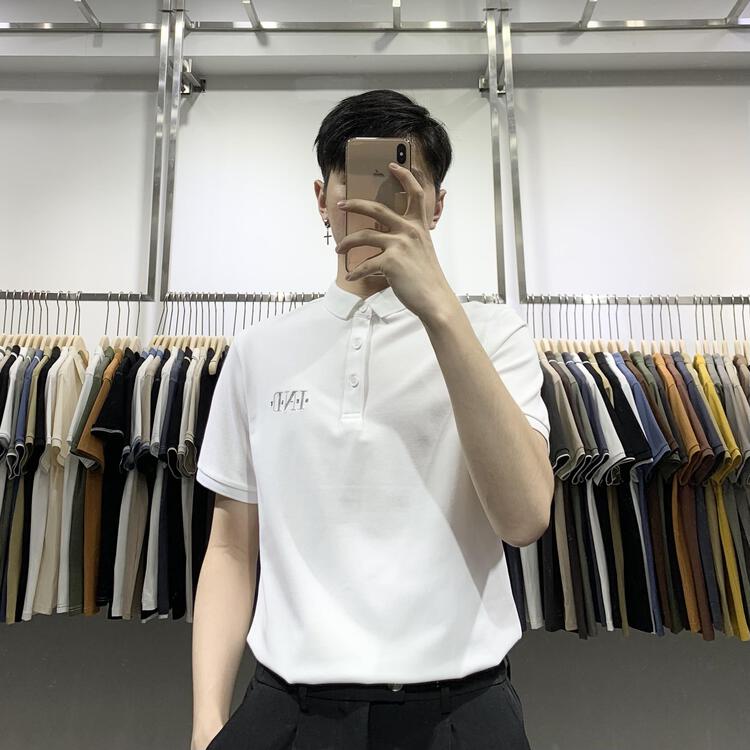 New year in early spring! [wild club] Korean style comfortable breathable polo shirt b9288# ZZL