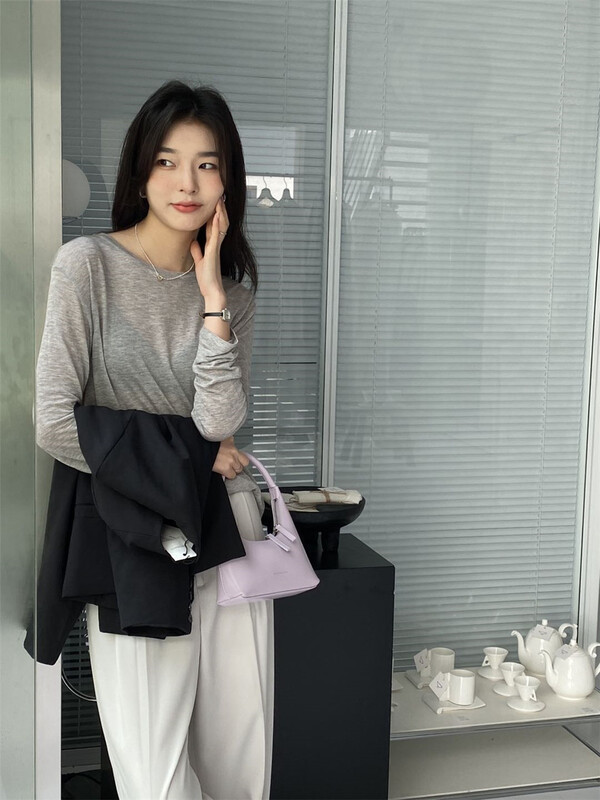 goods in stock! New in early summer! [ohhhh] simple solid color sunscreen casual long sleeve T-shirt 1127# CLS