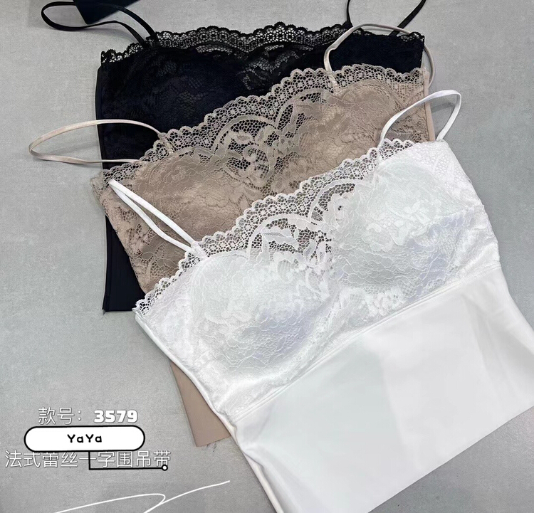 [Yaya] French high beauty lace anti tarnish beautiful back underwear 3579# CCL