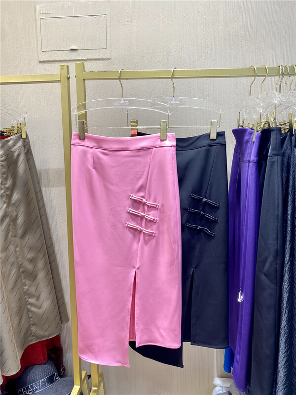 [AIT samari] elegant temperament slit skirt 618# JJ