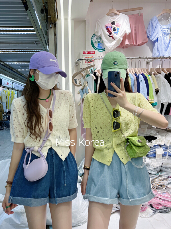 goods in stock! New in early summer! [Miss Korea] small fresh and elegant sweater 6663# HBx