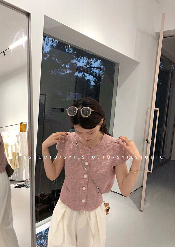 [wgwe] French style Xiaoxiang Mingyuan style blouse 1609# PCZ