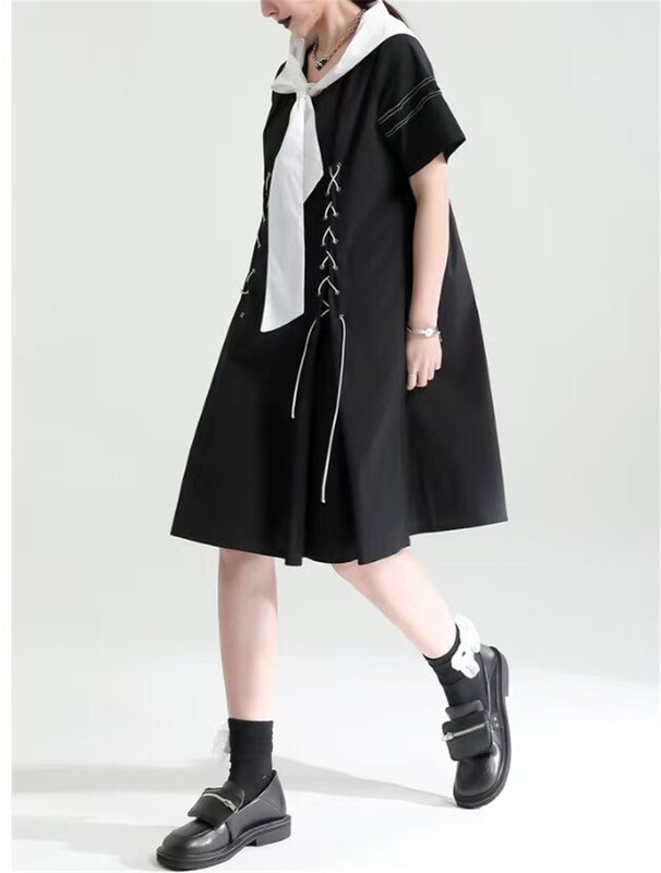 New year in early spring! [Z & C] design sense retro foreign style fashion dress 2122# LSW