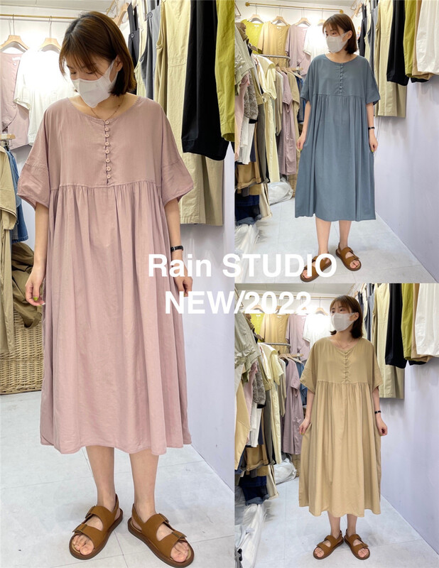 [rain] casual commuter fashion dress 82081# L