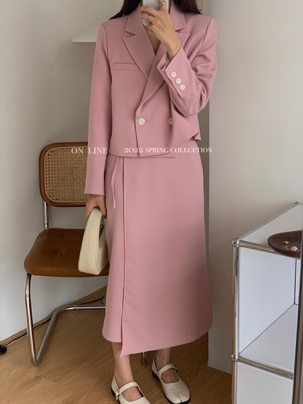 New year in early spring! [on line] high waist lace up temperament irregular skirt ys1-6096# jhy