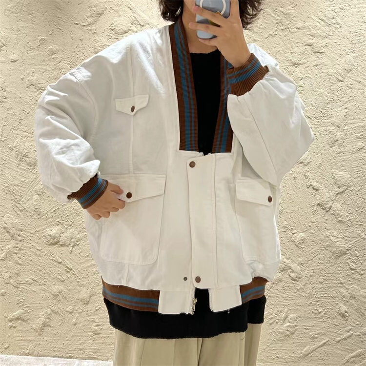 New year in early spring! [original by hnhl] Korean versatile breasted jacket 1728x# L
